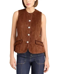 Cinq a Sept Chris Suede Vest