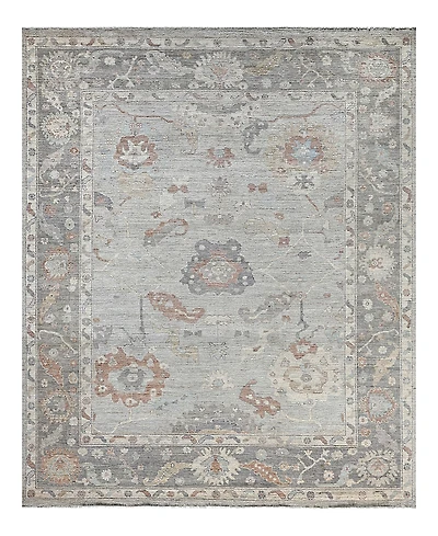 Bloomingdale's Colorful Oushak M0103-52 Area Rug, 8'1x9'9