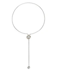 kate spade new york Sculpted Spade Lariat Necklace, 25
