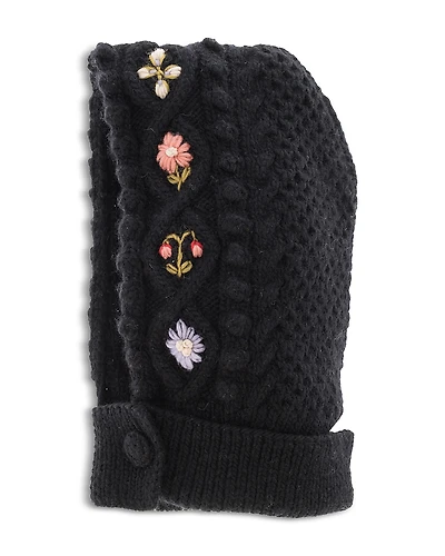 French Knot Tilly Embroidered Hood