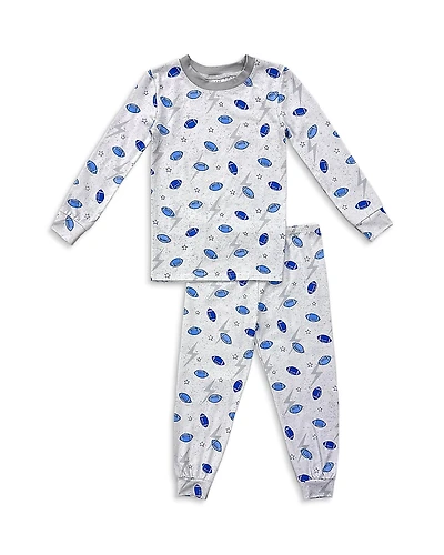 Esme Boys' Long Sleeved Printed Pajamas Set - Little Kid