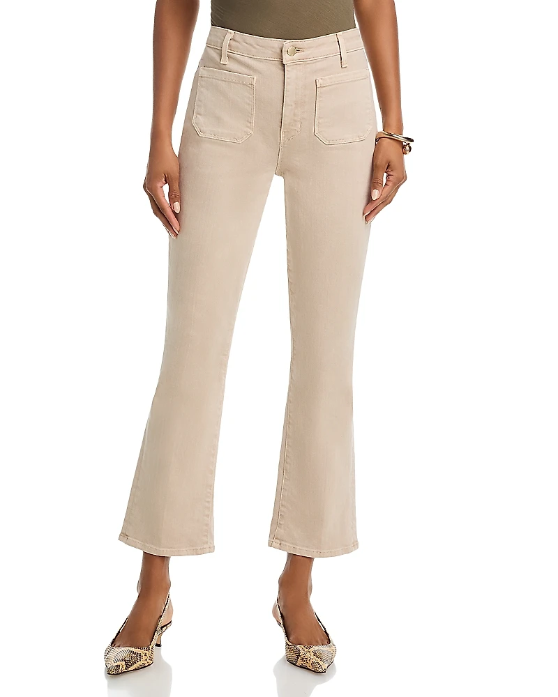 L'Agence Noya High Rise Slim Flare Jeans