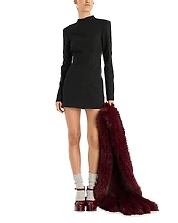 Rotate Mock Neck Mini Dress