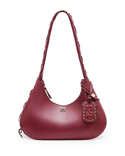 Ganni Medium Laces Hobo Bag