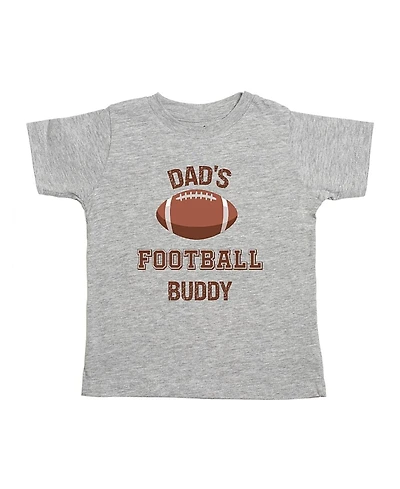 Sweet Wink Boys' Dad's Football Buddy Short Sleeve T-Shirt - Baby