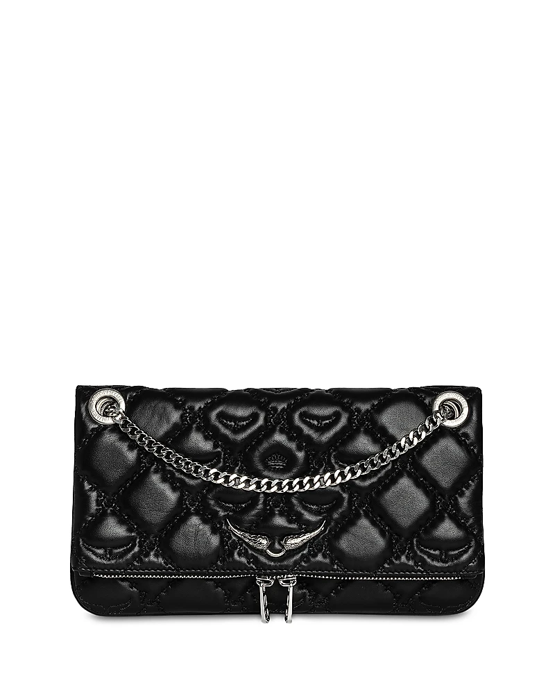 Zadig & Voltaire Rock Ii Quilted Monogram Crossbody Bag
