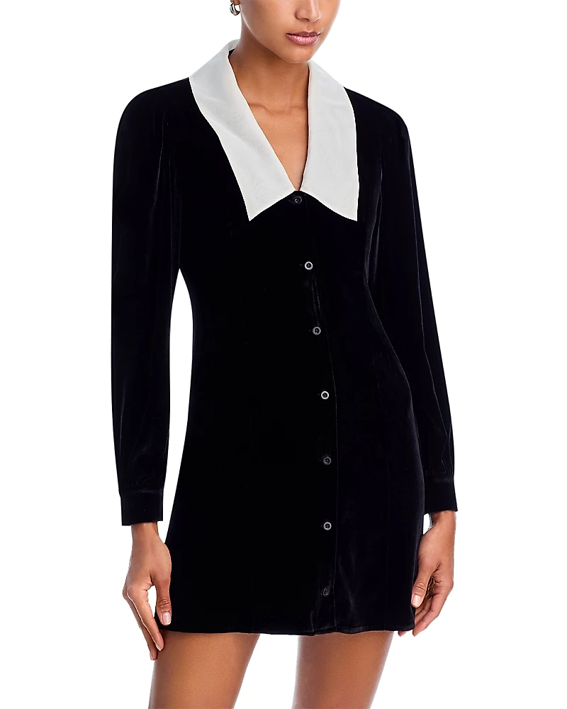 Frame Velvet Sailor Dress