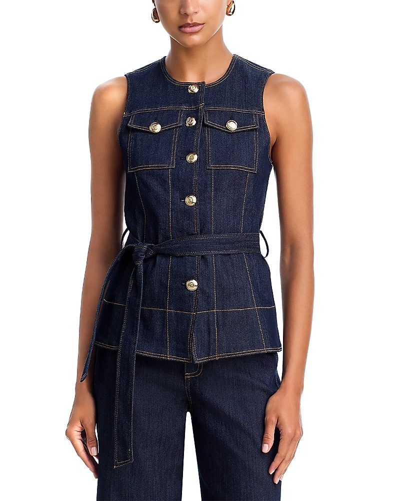Cinq a Sept Renee Denim Vest