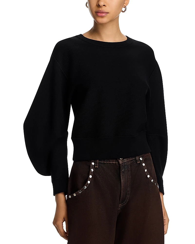 Steve Madden Rosina Balloon Sleeve Sweater