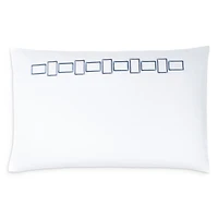 Frette Bold Bicolor Embroidery King Sham