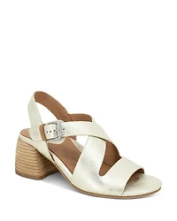 Gentle Souls by Kenneth Cole Women's Mela Leather Sandals