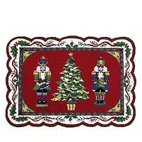 Peking Handicraft Nutcracker Tree Hook Rug
