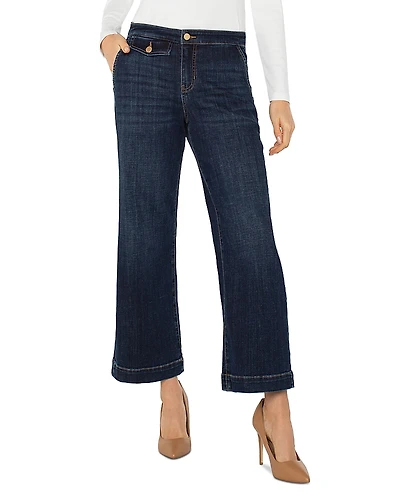 Liverpool Los Angeles Stride Ankle Wide Leg Jeans