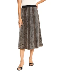 Nic+Zoe Ombre Pixel Knit Skirt