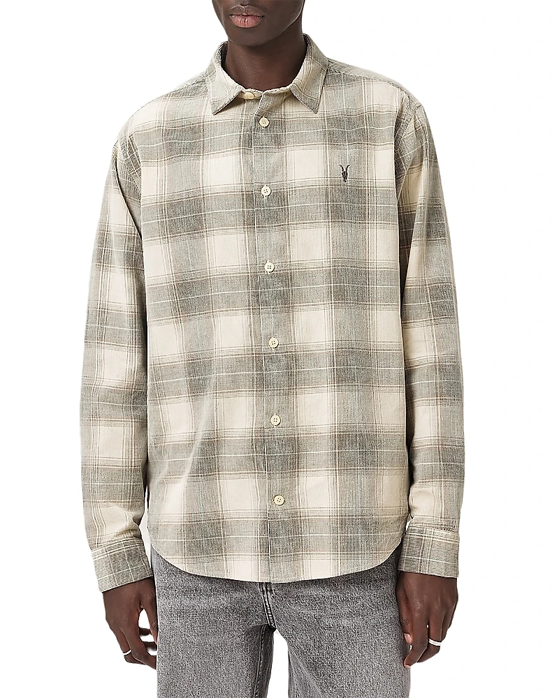 Allsaints Yuki Relaxed Fit Long Sleeve Shirt