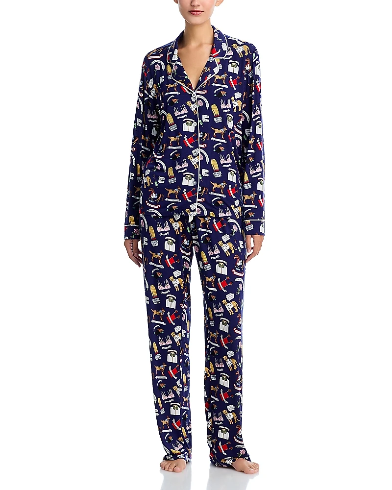 Aqua Long Pajama Set - Exclusive