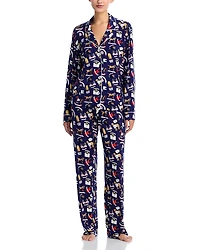 Aqua Long Pajama Set - Exclusive