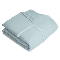 Amalia Home Collection Luiz Embroidered Sateen Duvet Cover