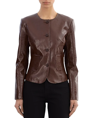 Lamarque Faux Leather Jacket