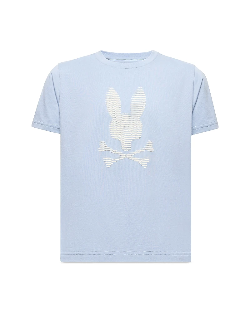 Psycho Bunny Boys' Grant Pima Cotton Logo Graphic Tee - Little Kid, Big Kid