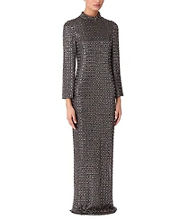 Jenny Packham Star Gazer Crystal-Embellished Gown