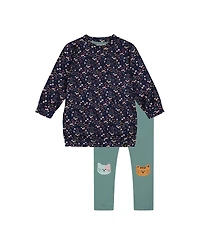 Deux par Girls' Tunic and Leggings Set - Little Kid, Big Kid