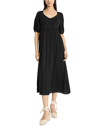 The Good Journey Puff Sleeve Dress
