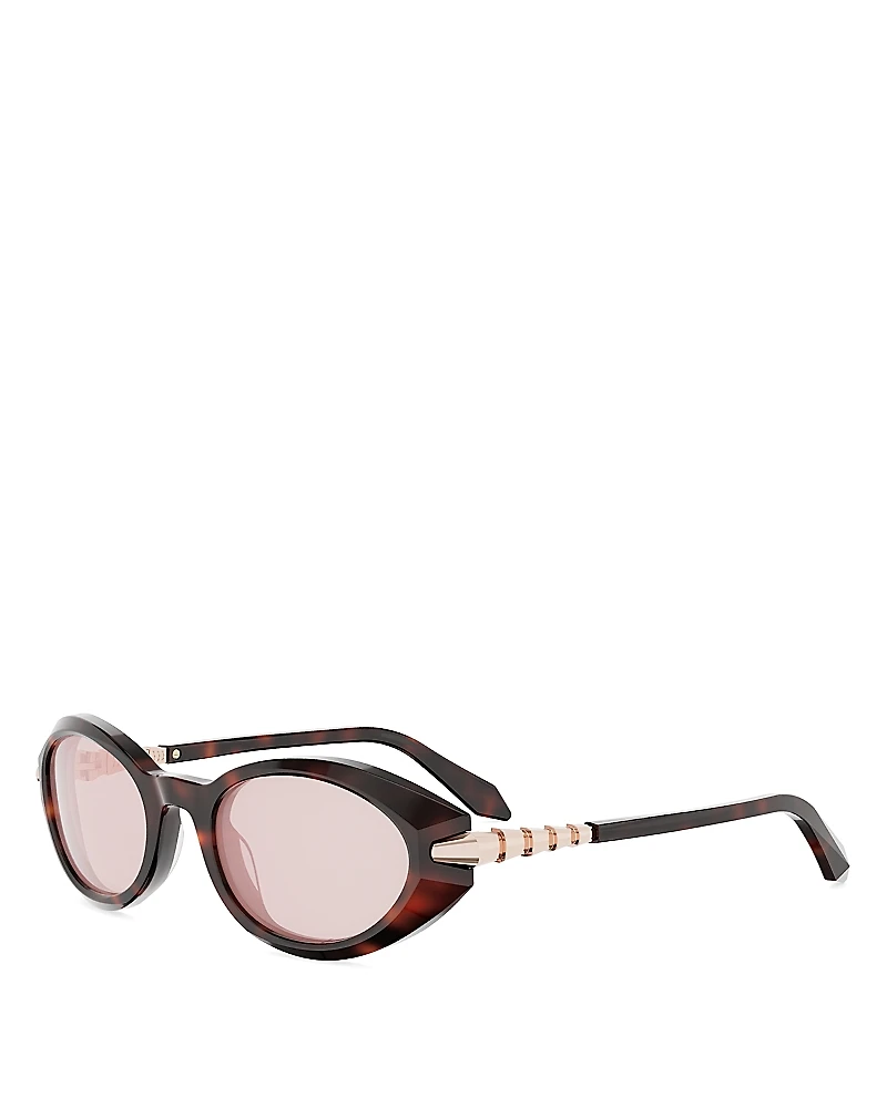 Bvlgari Serpenti Viper Oval Sunglasses, 51mm