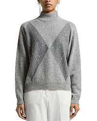 Peserico Turtleneck Relaxed Knitted Sweater