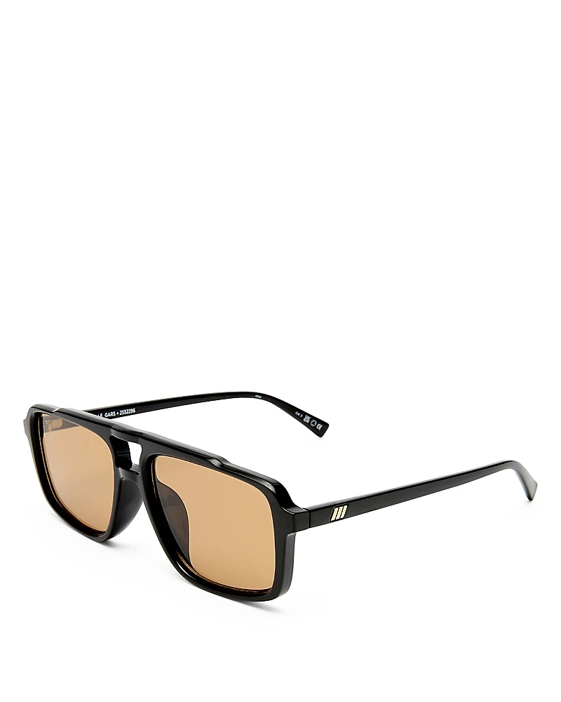Le Specs Aviator Sunglasses, 57mm
