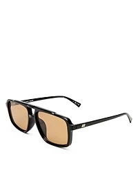 Le Specs Aviator Sunglasses, 57mm