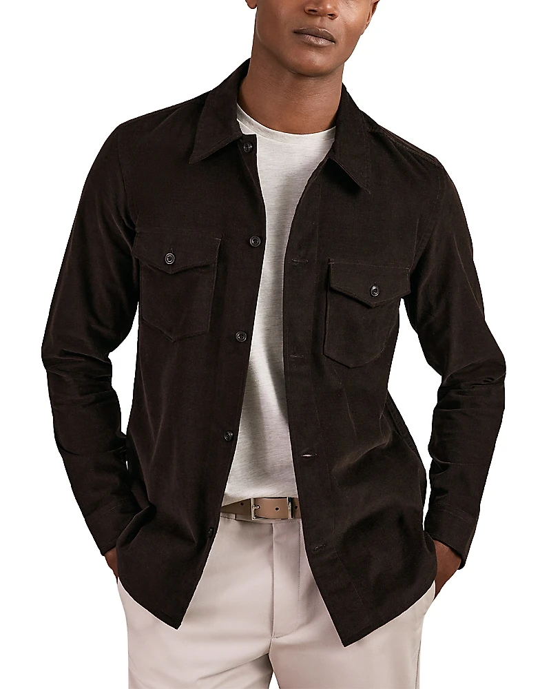 Reiss Kai Twin Pocket Overshirt