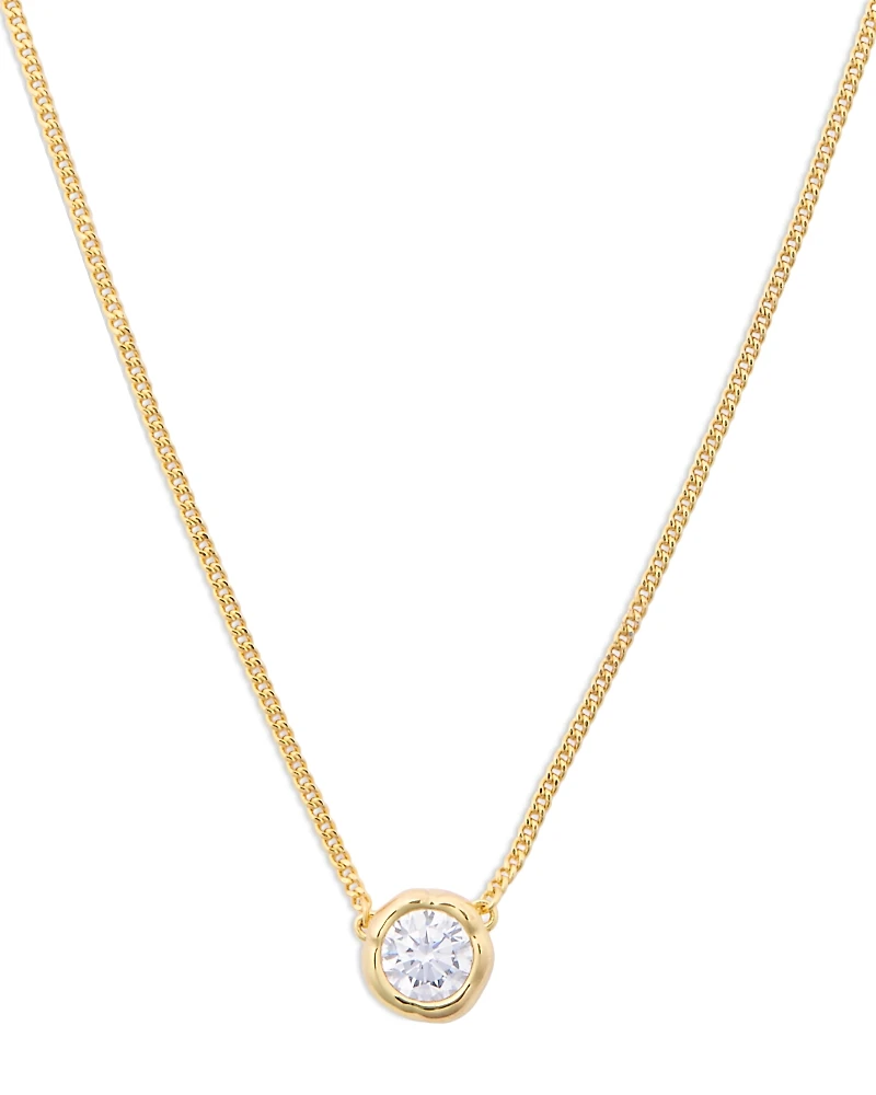 Alexis Bittar Asterales Solitaire Necklace, 16-18.5