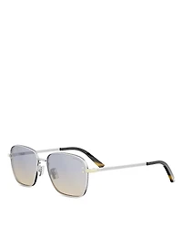 Dior Cd Diamond S4U Geometric Sunglasses, 55mm