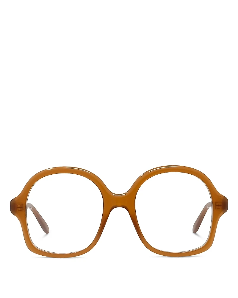Loewe Slim Geometric Eyeglasses, 52mm