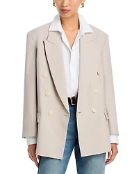 Victoria Beckham Relaxed Double Breasted Blazer