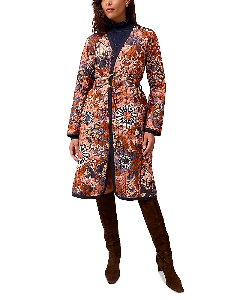 Marie Oliver Lee Quilted Reversible Coat