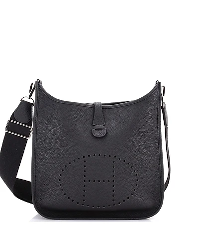 Pre-Owned HERMES Pm Evelyne Bag Gen Iii Clemence