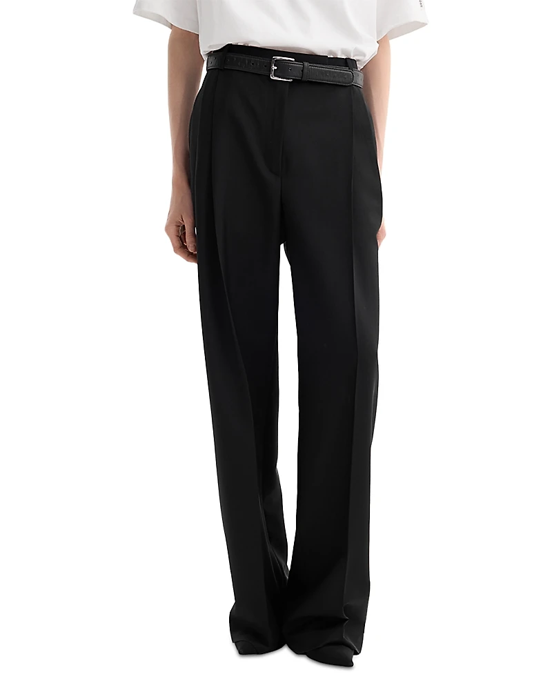 ROHE Mid Rise Pleated Front Pants