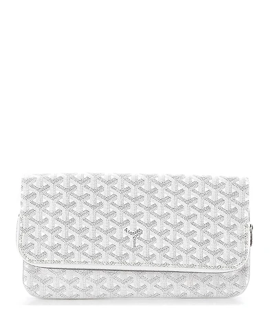 Pre-Owned Goyard Saint Marie Clutch Coated Canvas