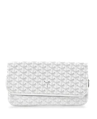 Pre-Owned Goyard Saint Marie Clutch Coated Canvas