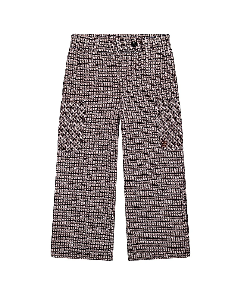 Deux par Girls' Jacquard Knit Flare Pants