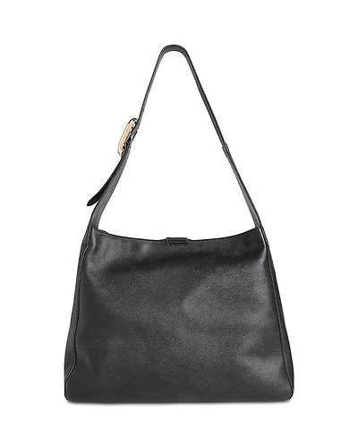 Whistles Mabel Buckle Detail Leather Tote Bag