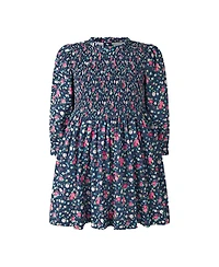 Rachel Riley Girls' Ditsy Floral Ruched Dress - Little Kid, Big Kid