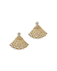 Bloomingdale's Fine Collection Champagne Diamond Fan Drop Earrings