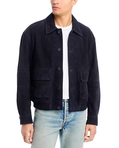 Frame Suede Shirt Jacket