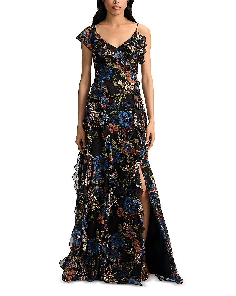 Veronica Beard Madeline Silk Maxi Dress