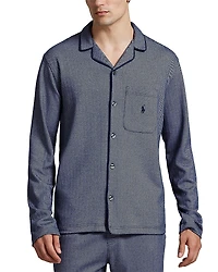 Polo Ralph Lauren Jacquard Knit Herringbone Pajama Shirt