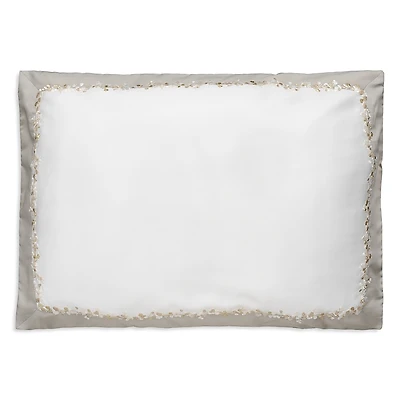 Dea Luxury Linens Incanto Embroidery King Sham