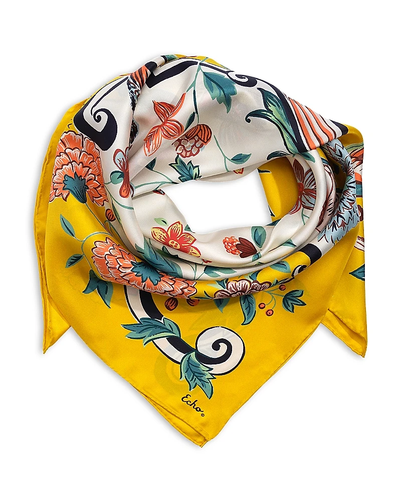 Echo Park Stroll Series Silk Scarf